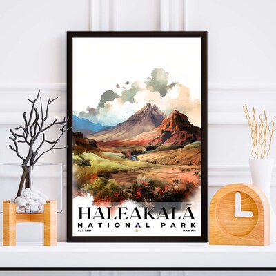 Haleakala National Park Poster, Travel Art, Office Poster, Home Decor | S4 - image5